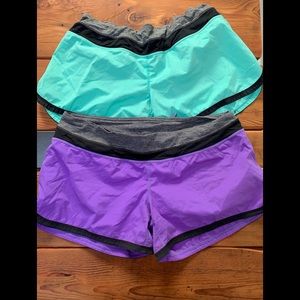 Lululemon Run Times Short 2pair